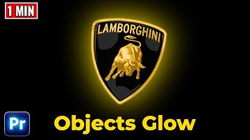 How To Make OBJECTS GLOW In Premiere Pro In 1 Minute | Easy Way
