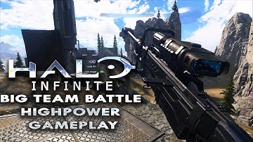 HALO INFINITE HIGHPOWER Map BTB Gameplay (PC)│ 12v12 CTF  (No Commentary)