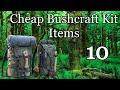 10 cheap bushcraft kit items i actually use