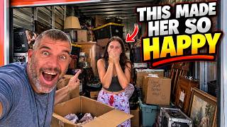 This Made Her So HAPPY ... Score In Single Mom's Abandoned Storage Unit