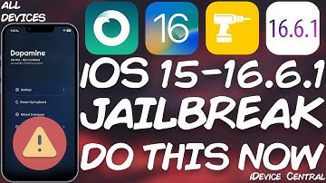 DO THIS NOW! iOS 16 - 16.6.1 DOPAMINE JAILBREAK v2.0.6 (ALL DEVICES) RELEASED (MAJOR Fixes! No PC)