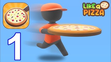 🍕 Like a Pizza 🤤  Gameplay Walkthrough Part 1 (iOS,Android)