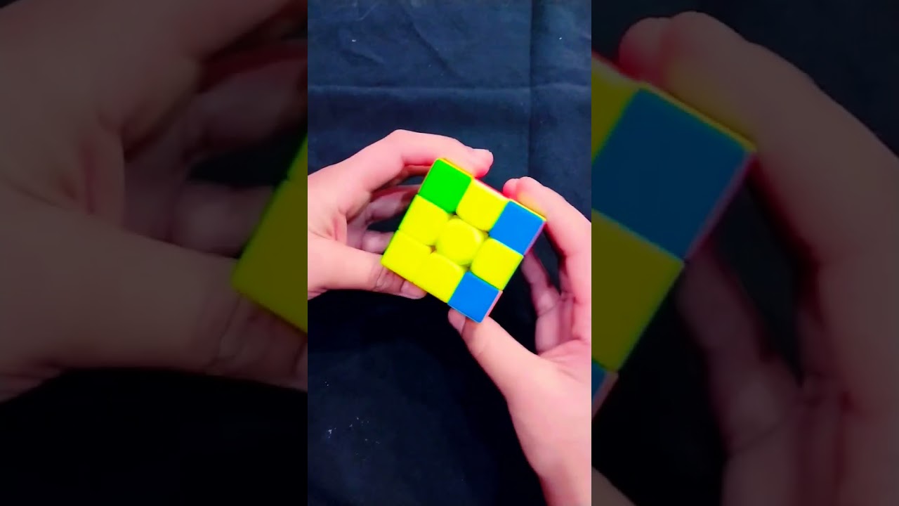 when you cheat while cubing /