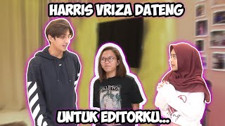 HARRIS VRIZA DATANG UNTUK SURPRISE EDITORKU.. Ciee Romantiss II @HarrisvrizaEntertaiment