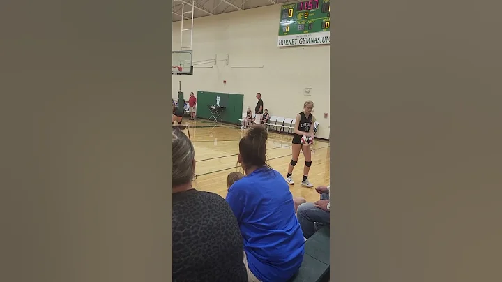 Blonde Ponytail Outside Hit and Serve. Avery Conner
