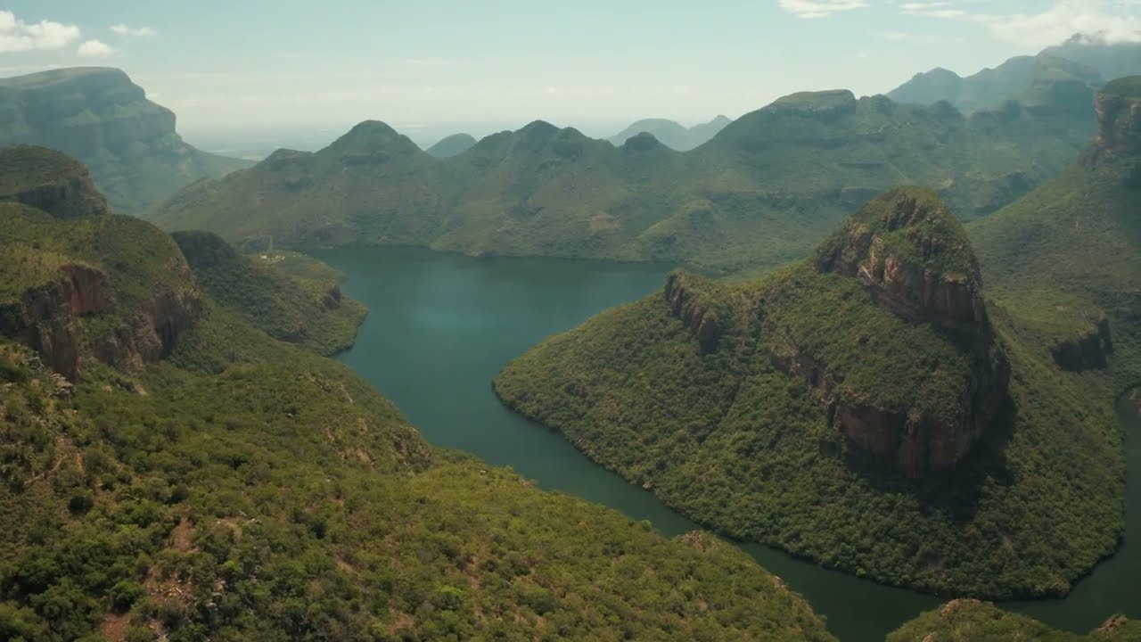 10 Minutes of Relaxing Mountain River 🌿 4K Drone Nature for Sleep & Stress Relief
