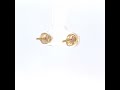 Video: 10Kt Gold Earrings 4Mm With Moissanite Ctw 0.60