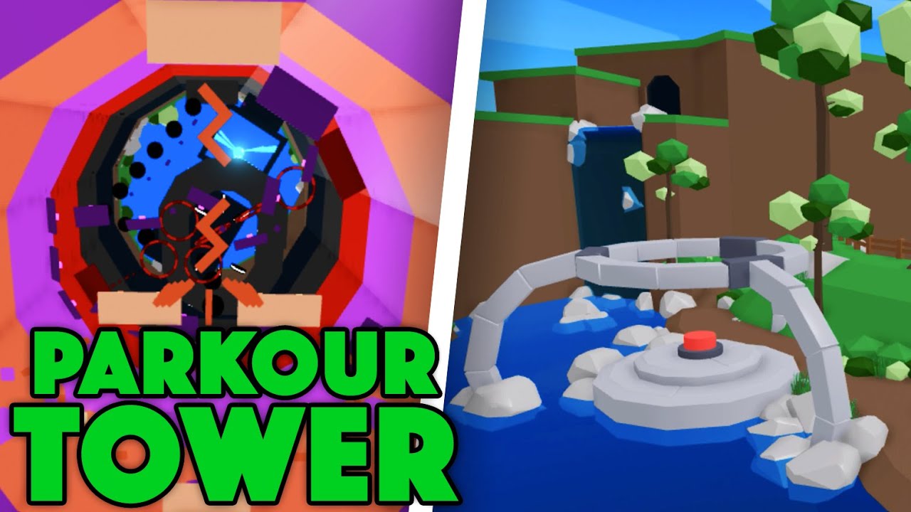 New Tower Of Hell Remake Parkour Tower Roblox Youtube - how to play parkour on roblox