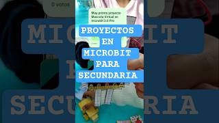 Proyecto Mascota Virtual en microbit 3.0 Pro Para secundaria #microbit #pensamientocomputacional
