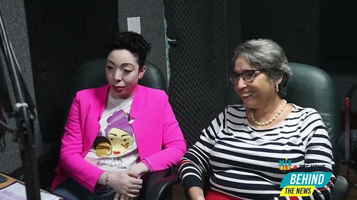 Gerline Isaac & Lilian Wiske of the Vitiligo Educa...