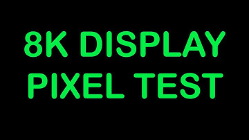 8K Dead Pixel Test (7680×4320) – Display Pixel Check | Screen Test for Dead & Stuck Pixels