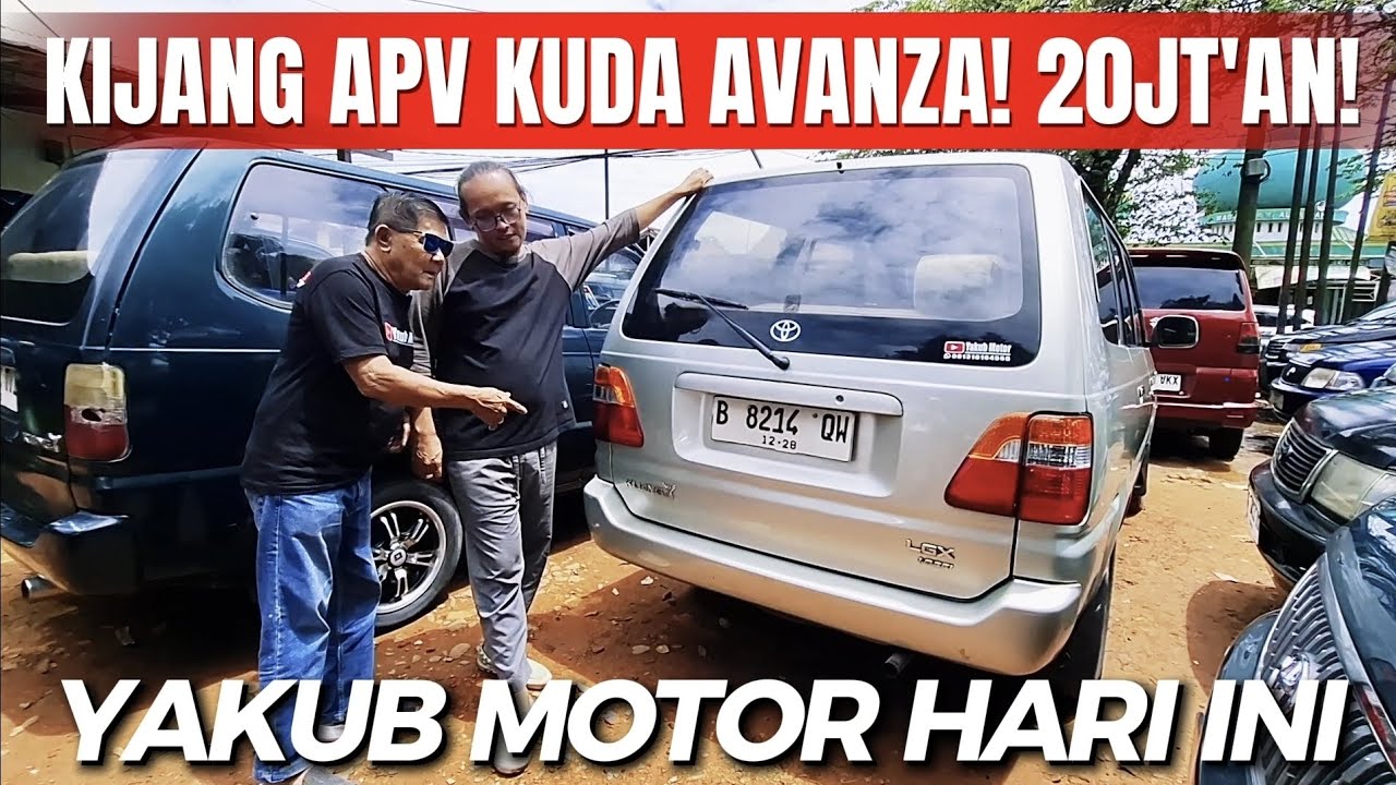 MUDIK NAEK KIJANG‼️ 20jt'an termurah di YAKUB MOTOR hari ini! Mobil bekas muat banyak murah2!