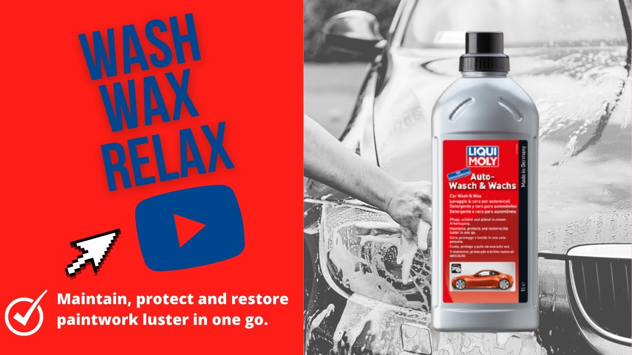 Restore your car's paint in one step with Liqui Moly Car Wash & Wax -  Episode 26 