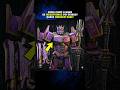 Como o Nome de Megatronus Foi Criado? Quase Ninguém Sabe! #transformers #megatron #shorts