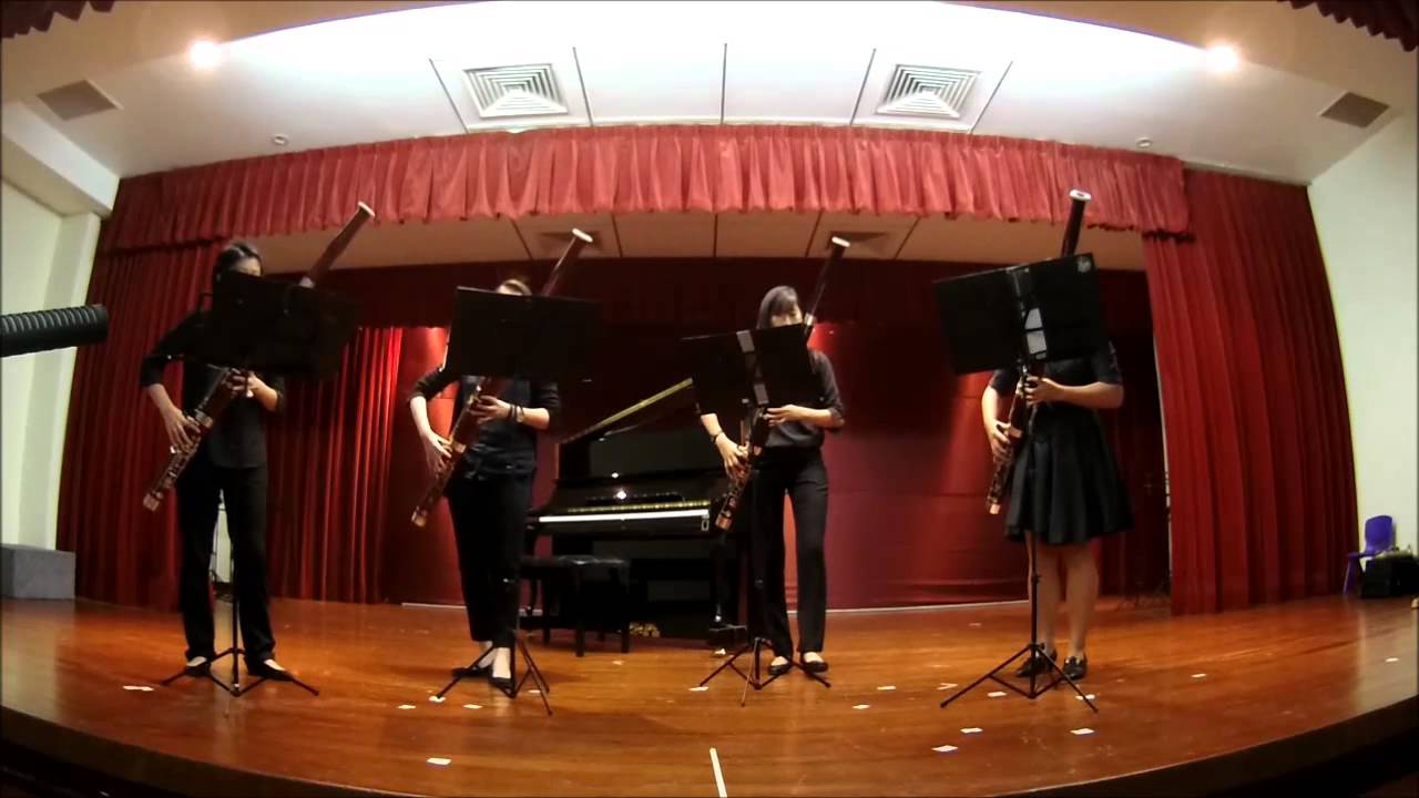 Pigs by Alan Ridout for Bassoon Quartet YouTube