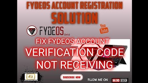 -FYDEOS- FIX ACCOUNT REGISTRATION MESSAGE CONFIRMATION NOT RECEIVING