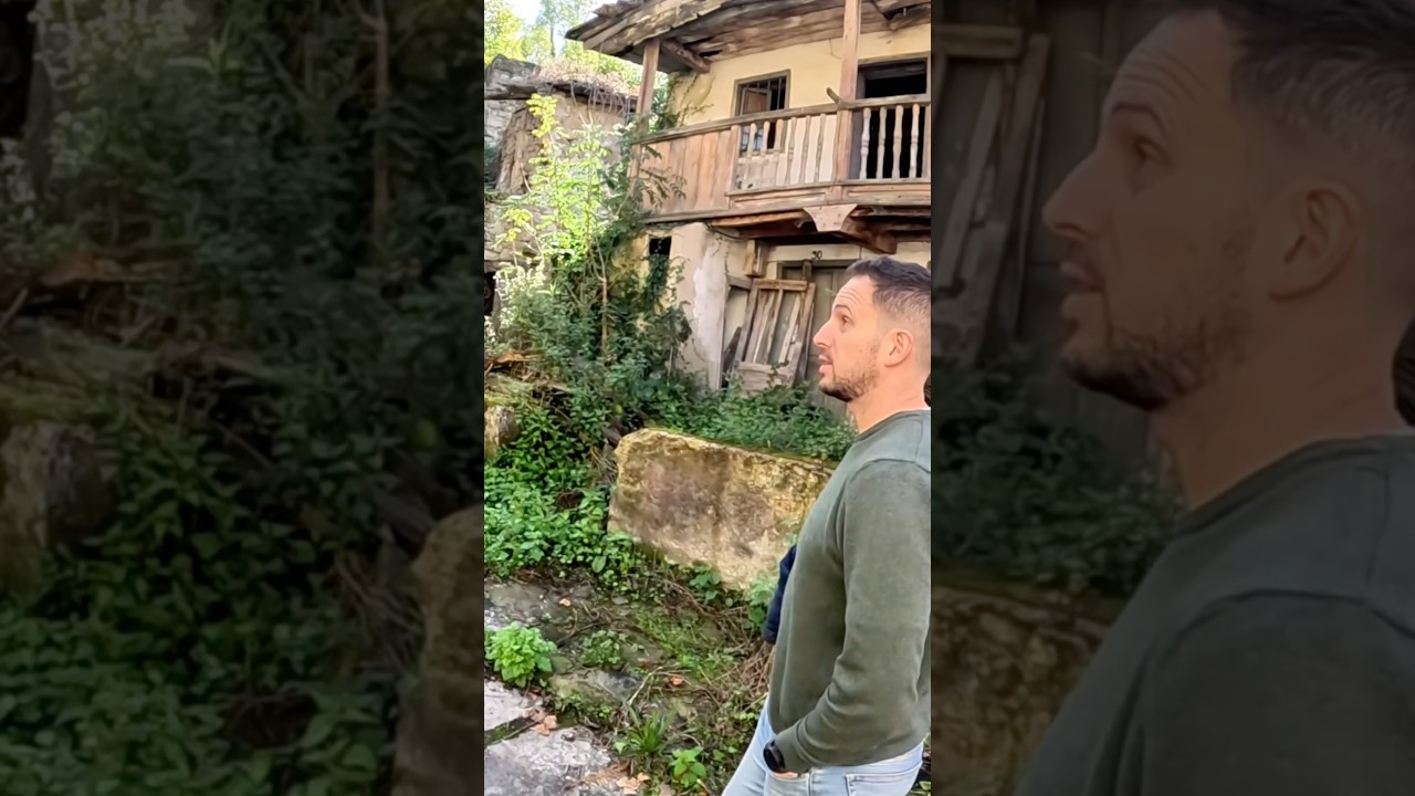 Visitamos una de las partes más abandonadas del pueblo de Santibanes de Murias