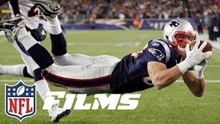 #8 Rob Gronkowski | Top 10 Tight Ends of All Time | NFL Films