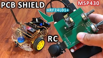 PCB Shield for RC CAR Controller