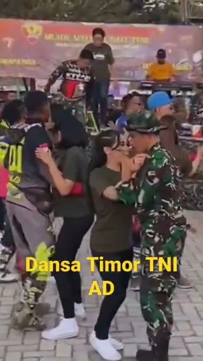 Viraal...Dansa Timor TNI AD