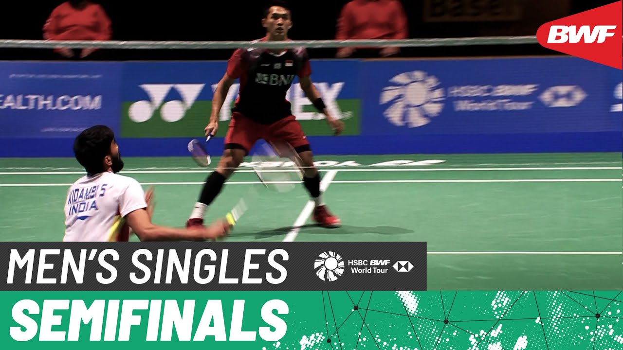 YONEX Swiss Open 2022 Jonatan Christie (INA) 4 vs Kidambi Srikanth (IND) 7 Semifinals