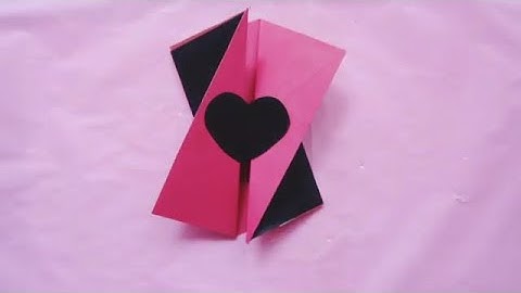 Diagonal Fold Card Tutorial | Card For Scrapbook / Explosion Box | Handmade Card