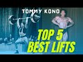 Top Best 5 Tommy Kono lifts