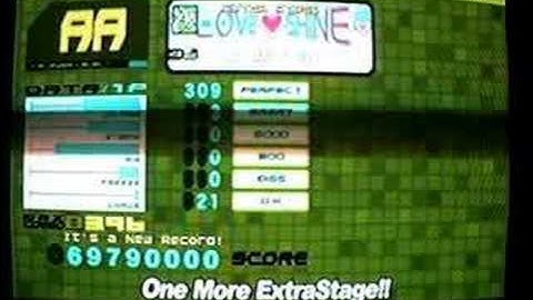 DDR EX (PS2) Extra and One More Extra Stage