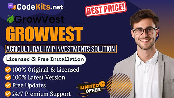 [Latest & Original] GrowVest - Agricultural HYIP Investments Solution (Lowest Price)