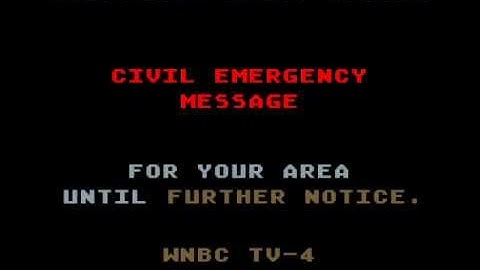 EAS - Civil Emergency Part 1