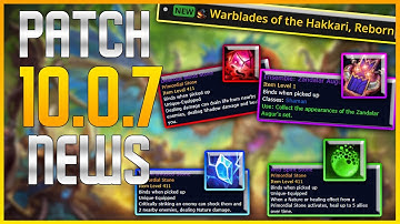 Patch 10.0.7 NEW Features: Borrowed Power coming back?! Zul