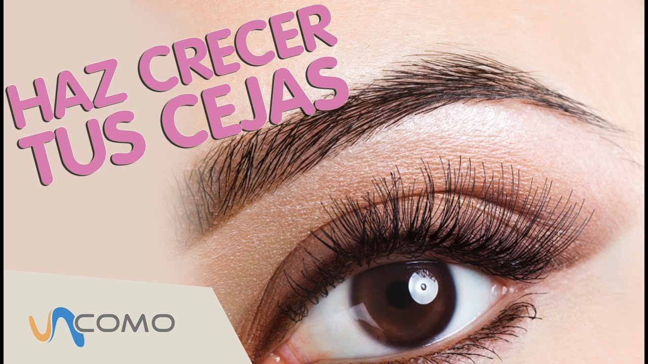 Como hacer crecer las cejas