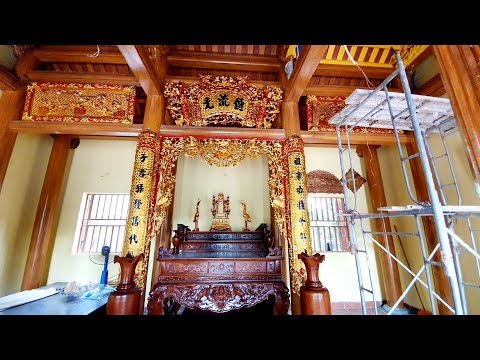 Video Quy Trình Sản Xuất Mẫu Bàn Thờ Gia Tiên Đẹp Bằng Gỗ... - youtube