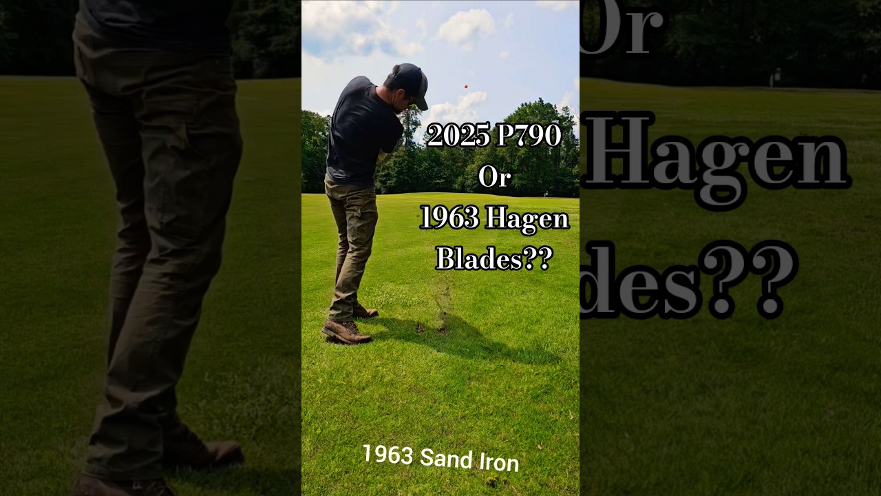 2025 Taylormade P-790's Vs. 1963 Walter Hagen Blades. (Par 5 challenge)