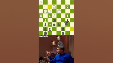 KNIGHT #chess #chessgame #chesscom #lichess #chesstactics #magnuscarlsen #grandmaster #honeysingh