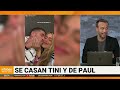 TINI y DE PAUL confirmaron su CASAMIENTO: PREPARATIVOS, FECHA y TODOS LOS DETALLES