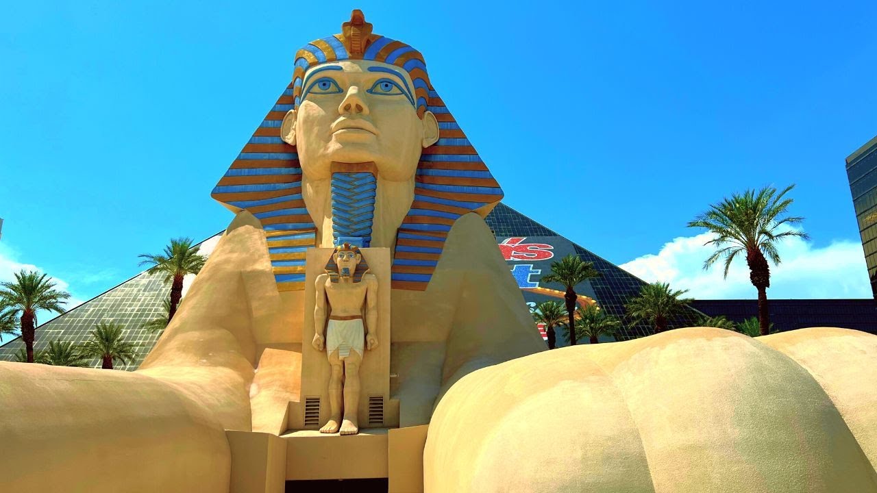 Las Vegas Luxor Casino Tour One of the Coolest & Best Themed Hotels