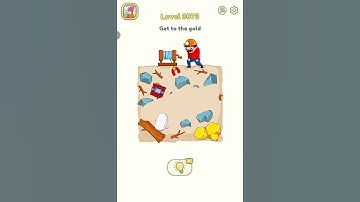 Dop2(delete one part) level 3073 walk through solution #dop2 #trendingshorts #viralvideo #gameplay 