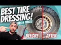 CAR TIRE DRESSING | Best car tire dressing | Detailing TIPS & TRICKS