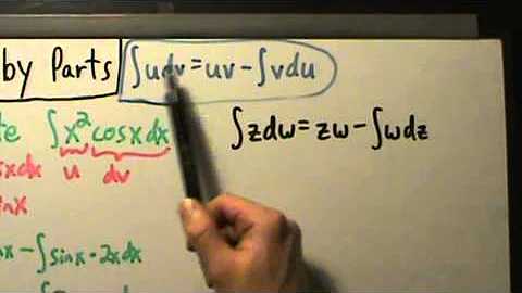 Calculus II - Integration by Parts - Example 4 (Indefinite)