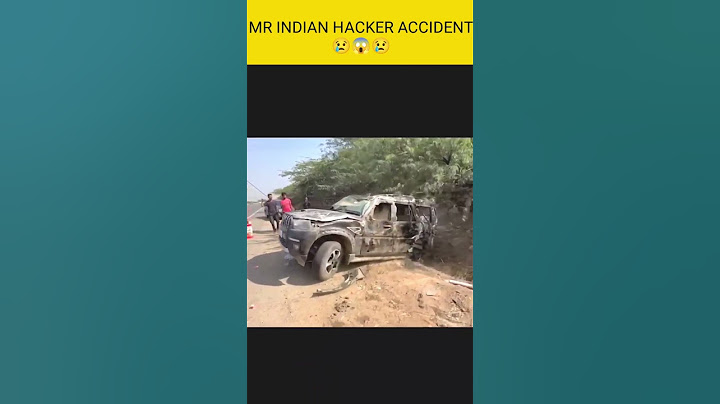 MR INDIAN HACKER का ACCIDENT हो गया 😢😢 @MRINDIANHACKER #shorts #mrindianhacker #shortsvideo