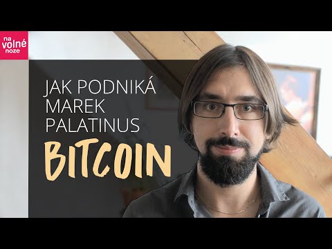 Bitcoin: Jak podniká Marek Palatinus