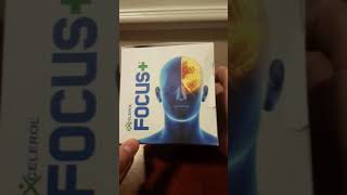 Excelerol Focus Plus Brain Supplement Capsules, 60 Count