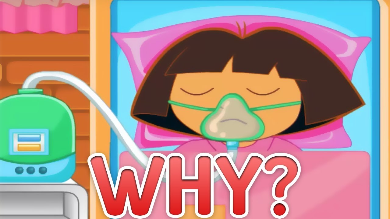 WHY IS DORA THE EXPLORER IN A COMA YouTube