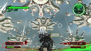 [Earth Defense Force 6] Fencer with +600% movement speed in M141 Crisis at the Summit INF (Initia...