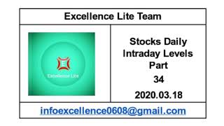 Stocks Daily Intraday Tips Part 34 #20200318