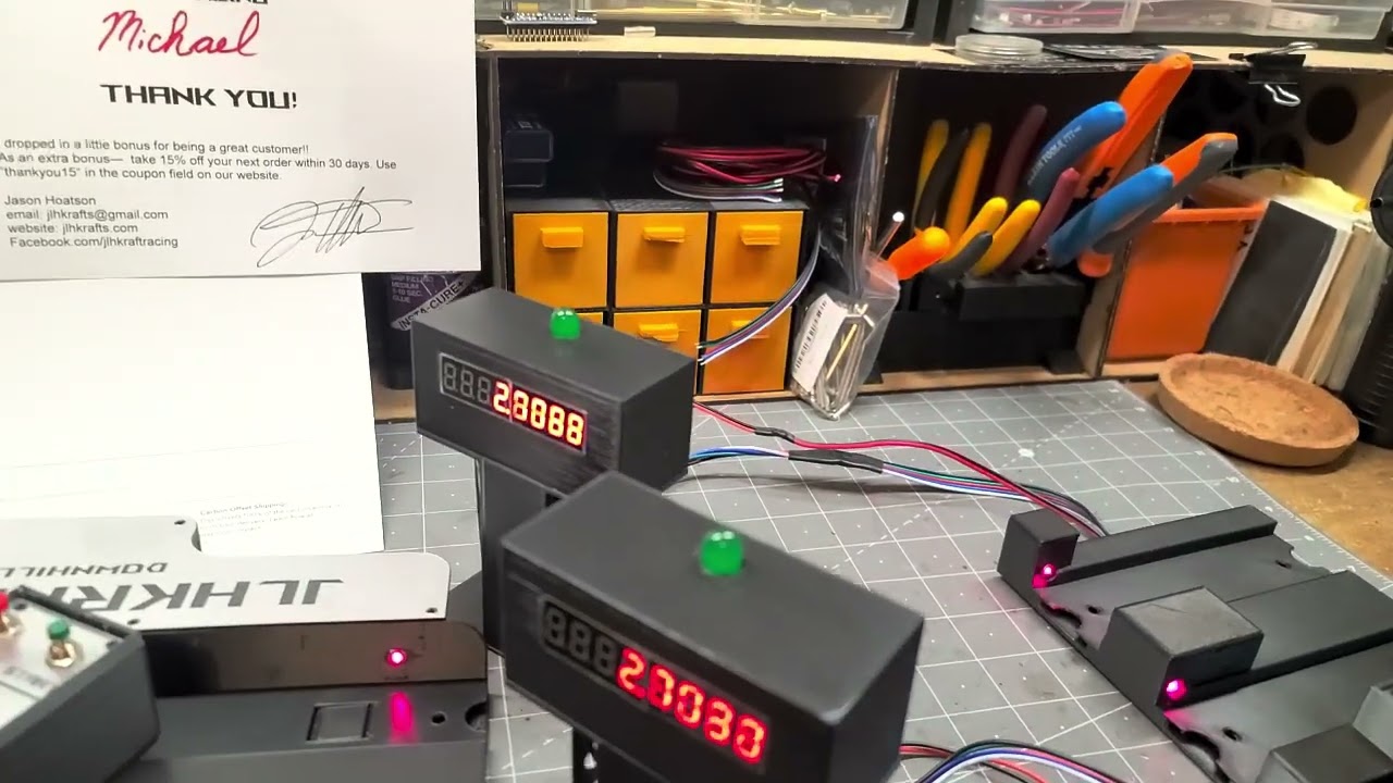 Drag Racing Timer system. #3-104