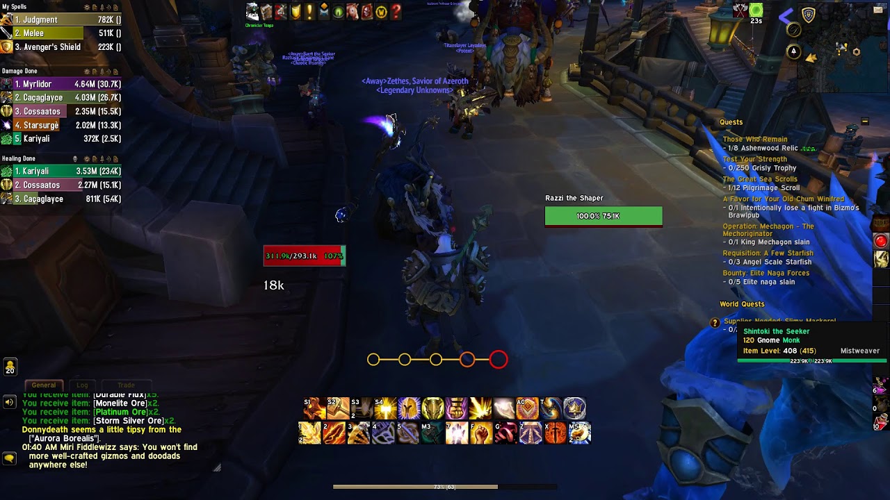 ⭐Pugging Low keys on 375 Protection Warrior Alt PT.2⭐