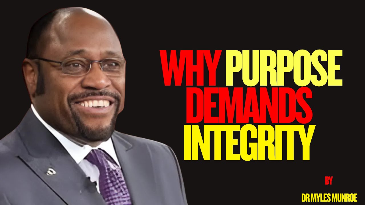 Rooted: Why Purpose Demands Integrity” by Dr Myles Munroe