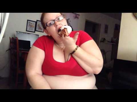 Cute messy screaming chubby